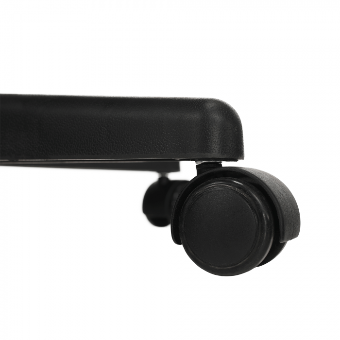 Scaun rotativ, gri/negru, RAMIZA [6]