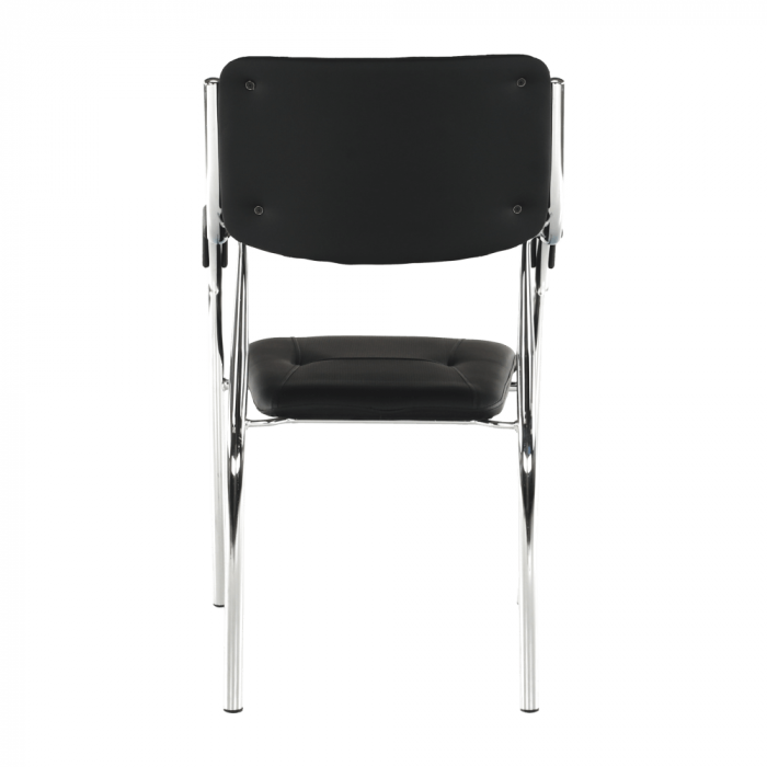 Scaun stivuibil, negru, ILHAM [5]