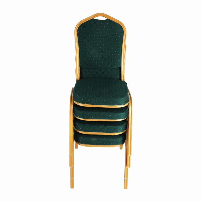 Scaun stivuitor,  verde / vopsea aurie, ZINA 3 NOU [11]