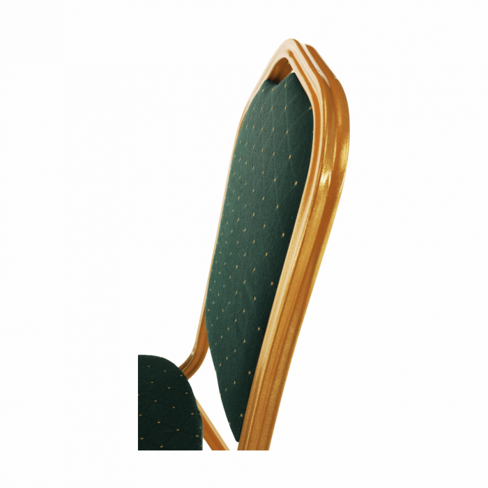 Scaun stivuitor,  verde / vopsea aurie, ZINA 3 NOU [13]
