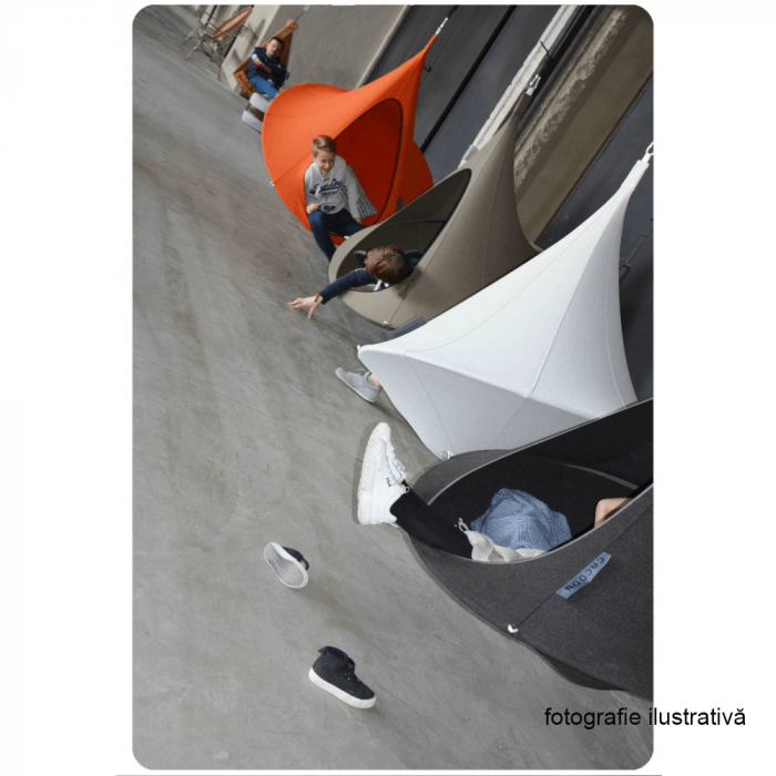 Scaun suspendabil balansoar, gri deschis, KLORIN BIG SIZE [10]