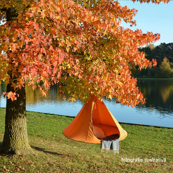 Scaun suspendabil balansoar, gri deschis, KLORIN BIG SIZE [3]