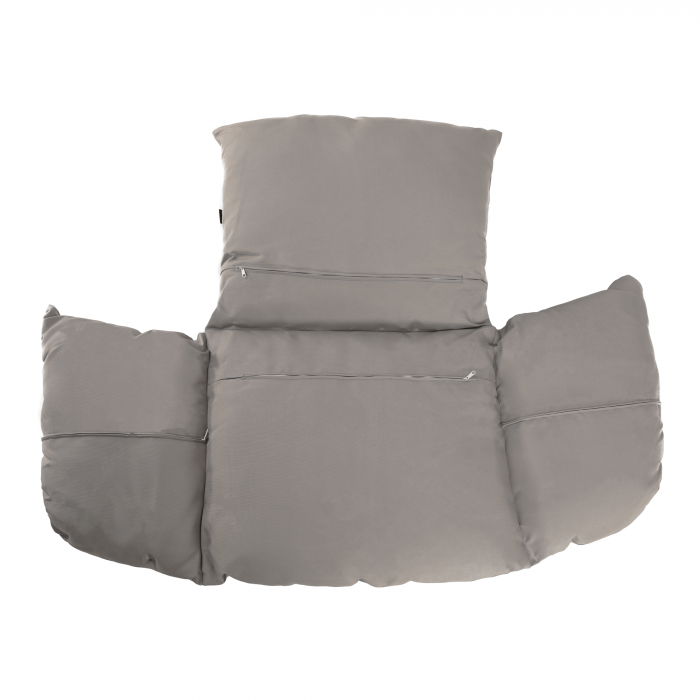 Scaun suspendat cu suport, transparent/ argintiu/ gri, BUBBLE NEW TIP 2 [19]