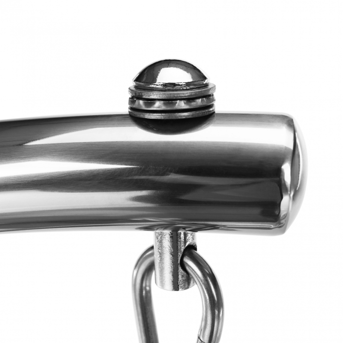 Scaun suspendat cu suport, transparent/ argintiu/ gri, BUBBLE NEW TIP 3 [17]