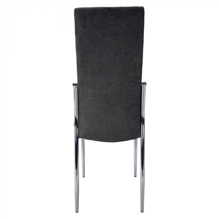 Scaun, ţesătură gri închis/metal, ADORA 2 NEW [3]
