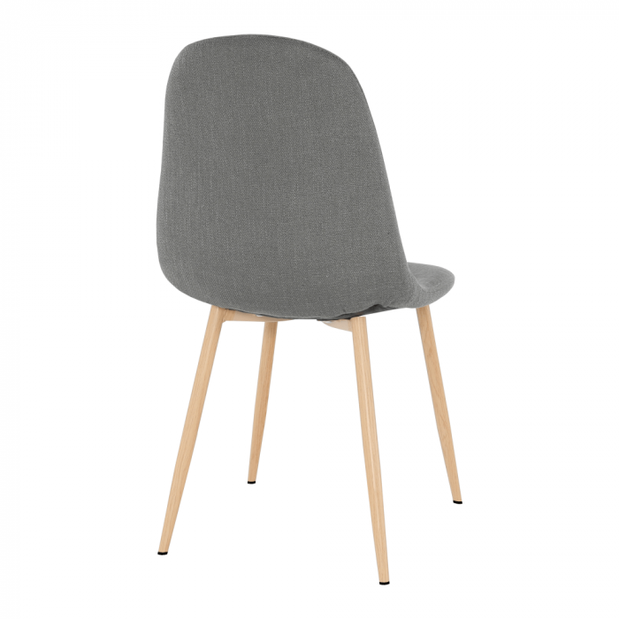 Scaun, textil gri închis/fag, LEGA [4]