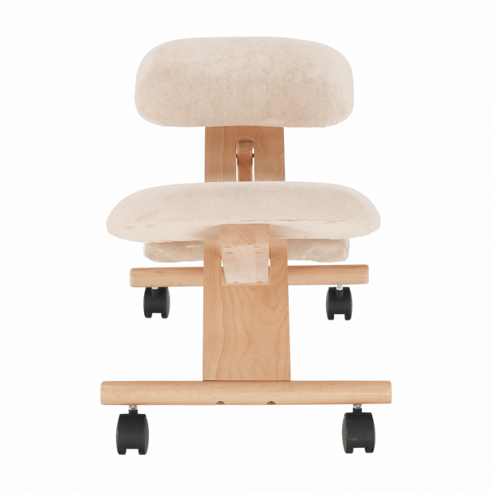 Scaun tip kneeling ergonomic, crem / fag, GROCO [9]