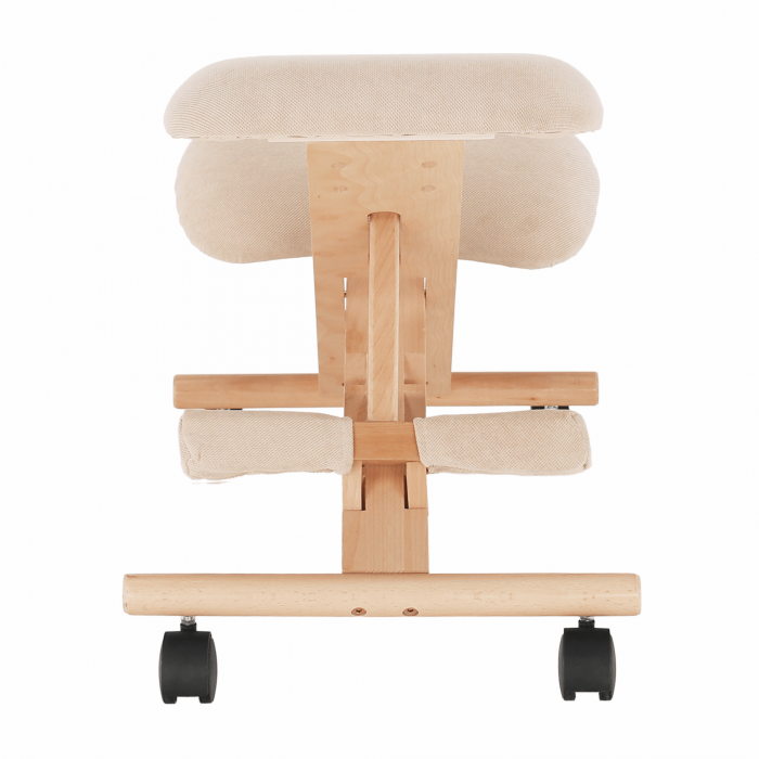 Scaun tip kneeling ergonomic, crem / fag, GROCO [11]