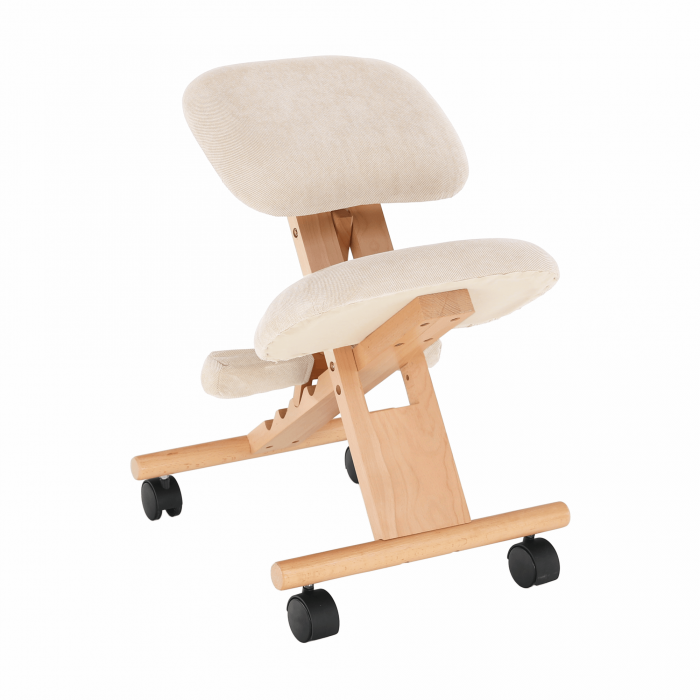 Scaun tip kneeling ergonomic, crem / fag, GROCO [7]