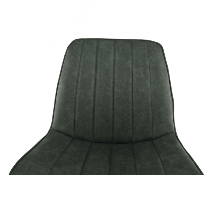 Scaun, verde/negru, HAZAL [11]