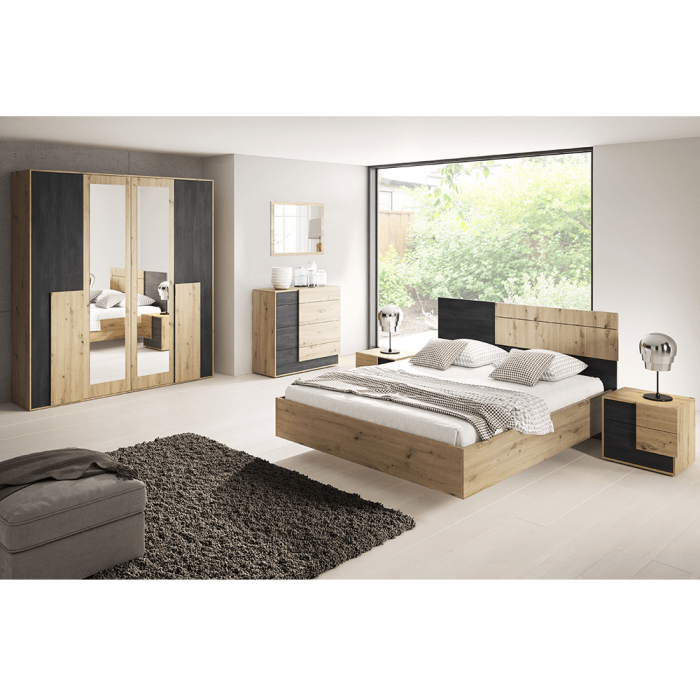 Scrin 4S, stejar artizanal / pin negru norvegian, BAFRA [3]