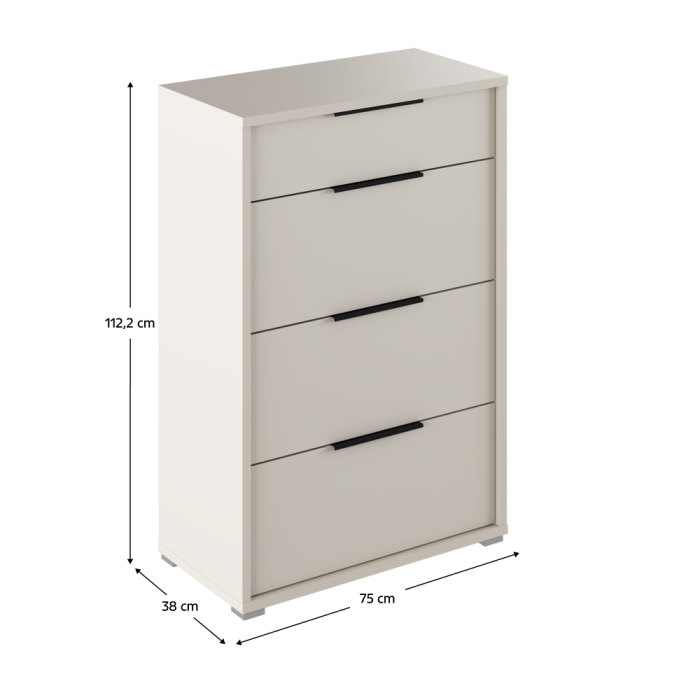 Scrin cu sertare, caşmir, RIOMA NEW TYP 22 [3]