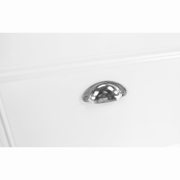 Pantofar cu 2 compartimente, suporturi duble, mdf/pal alb,104x48x24 cm , Bortis Impex [10]