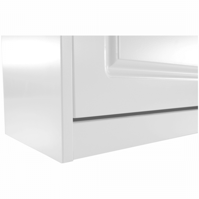 Pantofar mdf/pal alb , 4 compartimente , suporturi inclinabile duble , Bortis Impex [10]