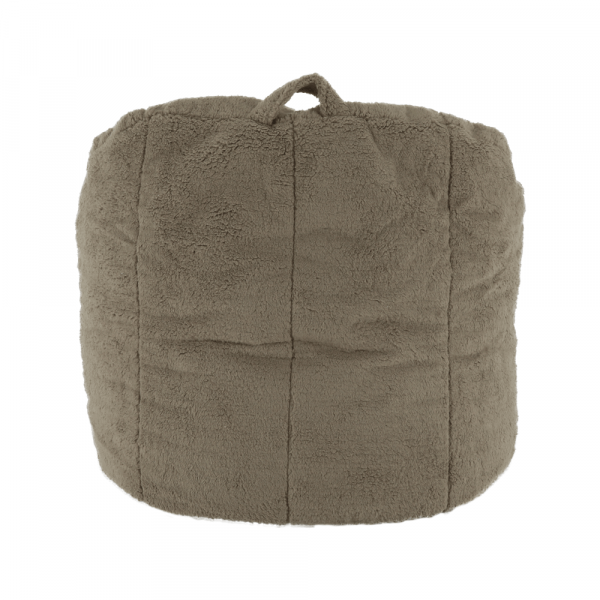 Fotoliu tip sac, material textil maro deschis, Bortis Impex [13]
