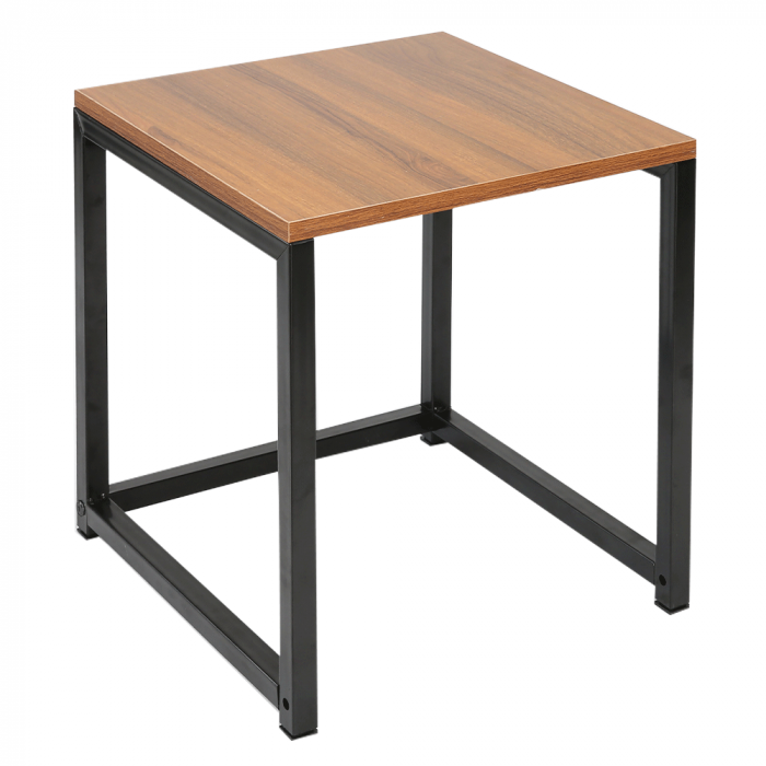 Set 3 măsuţe de cafea, nuc/negru, KASTLER NEW TYP 3 [3]