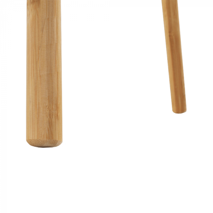 Set a două măsuţe de cafea, alb/natural, BISMAK [9]