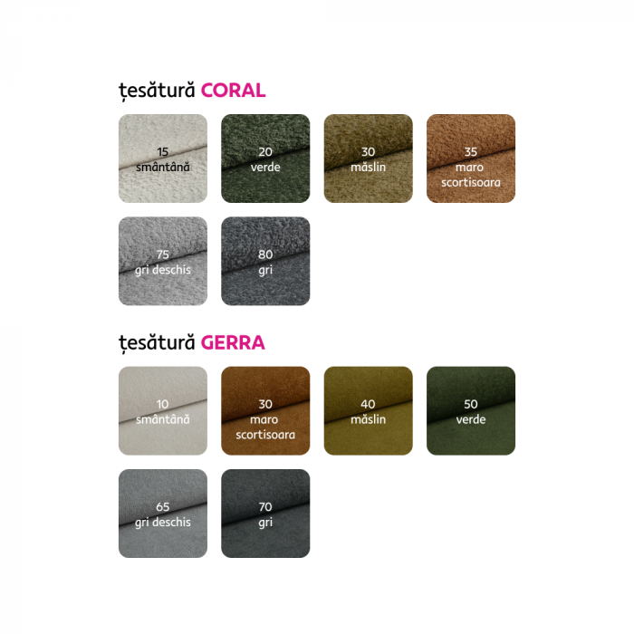 Set canapea, gri-bej Taupe, pe stânga, MURIEL ROH [2]