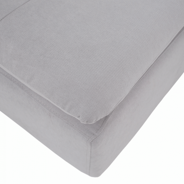 Set canapea, gri deschis / roz pudră, material textil, stânga, BRATO [27]