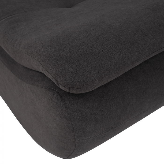 Set canapea, gri-maro / portocaliu, material textil, dreapta, BRATO [17]