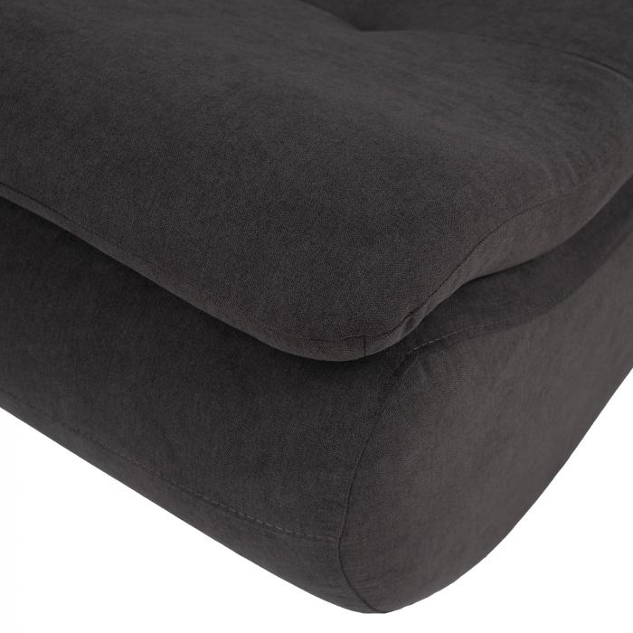 Set canapea, gri-maro / portocaliu, material textil, stânga, BRATO [17]