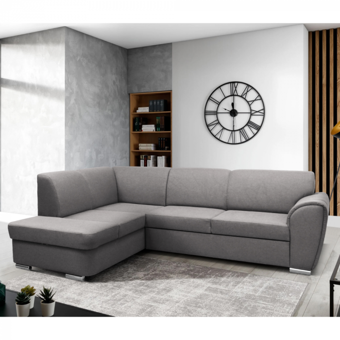 Set canapea, gri, stânga, KENAI ROH [3]
