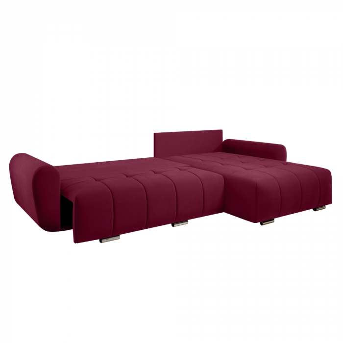 Set canapea universală, burgundy, LONGA ROH [5]
