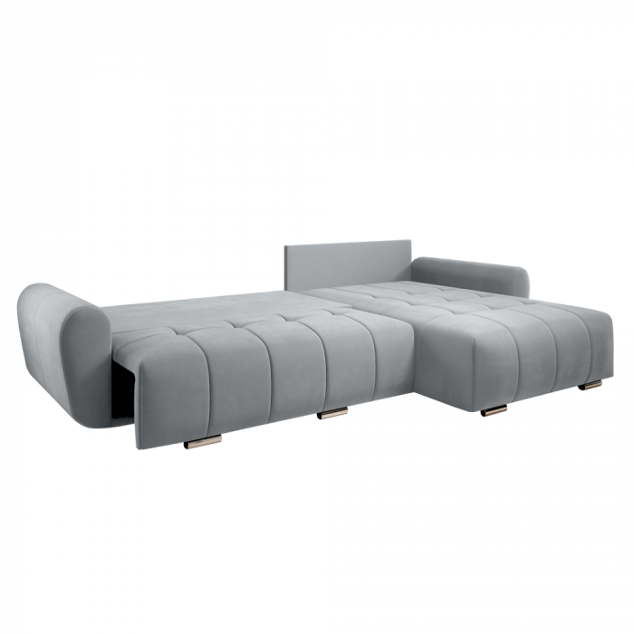 Set canapea universală, gri deschis, LONGA ROH [5]
