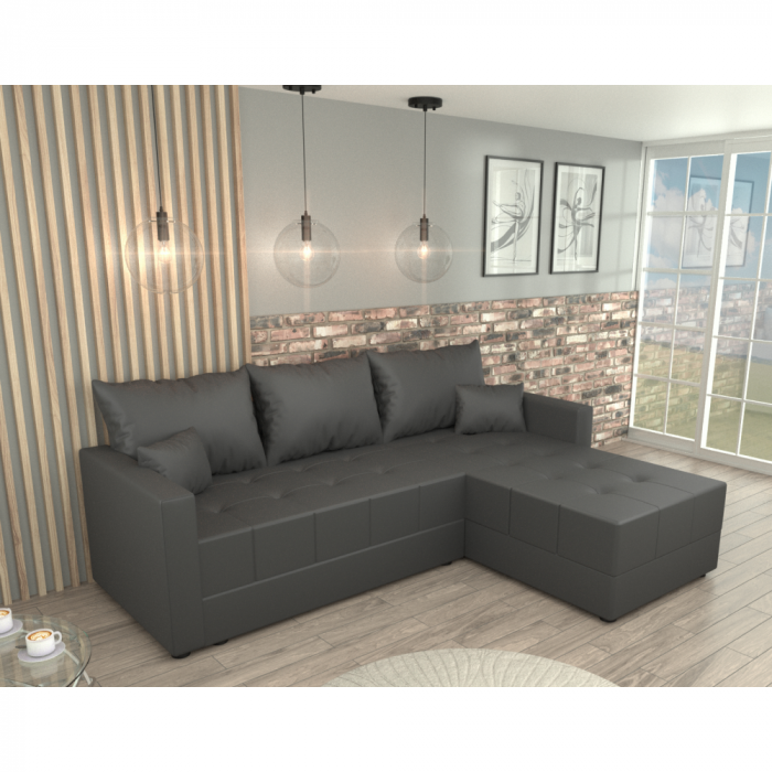 Set canapea universală, gri, DUAN ROH [3]