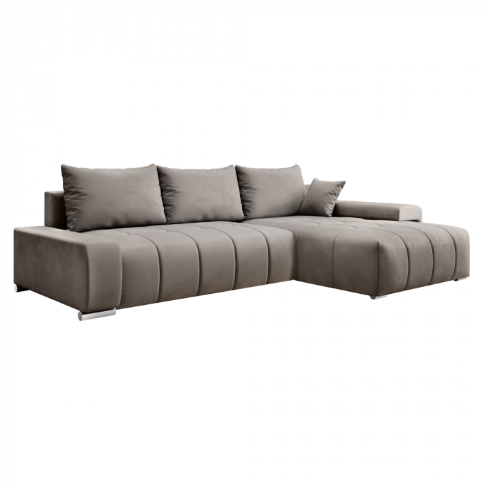 Set canapea universală, gri, VEZAN ROH [1]