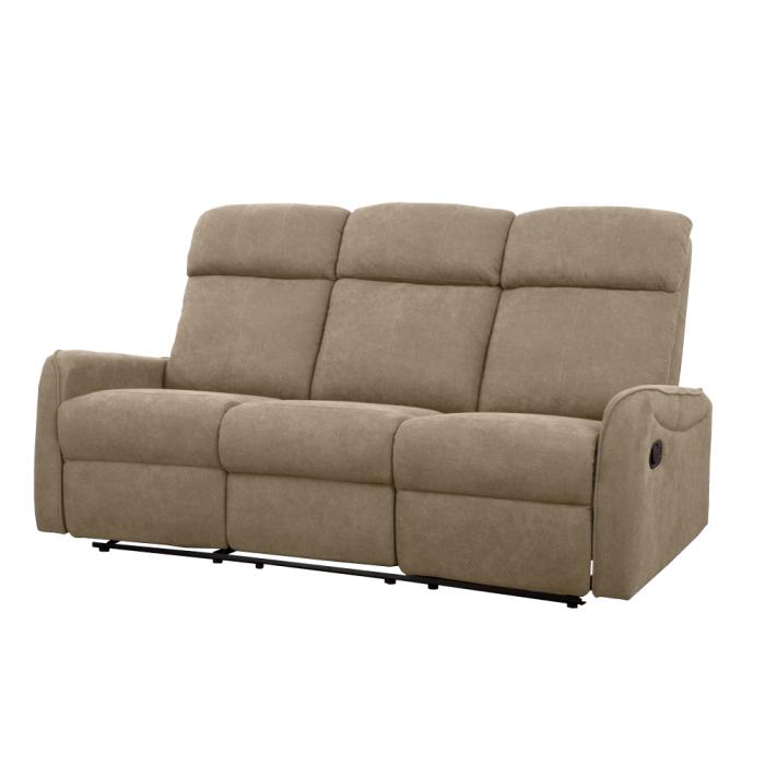 Set canapele 3+2+1, ţesătură gri-maroniu Taupe, FASAN [21]