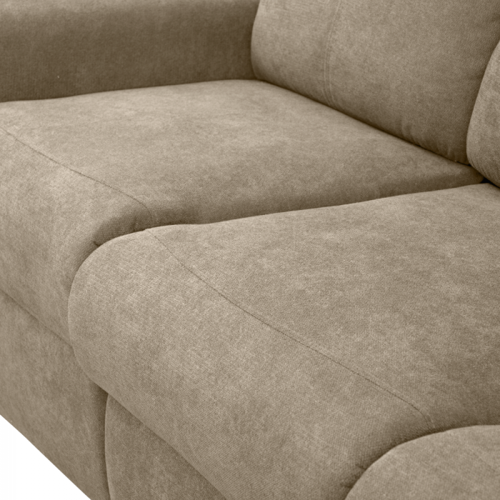 Set canapele 3+2+1, ţesătură gri-maroniu Taupe, FASAN [6]