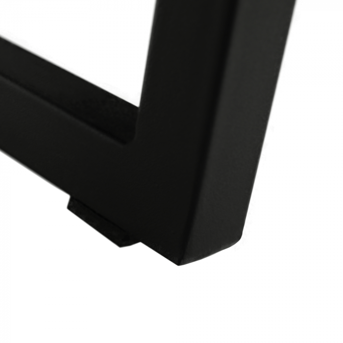 Set de două mese de cafea, stejar / negru, DAGOR [5]