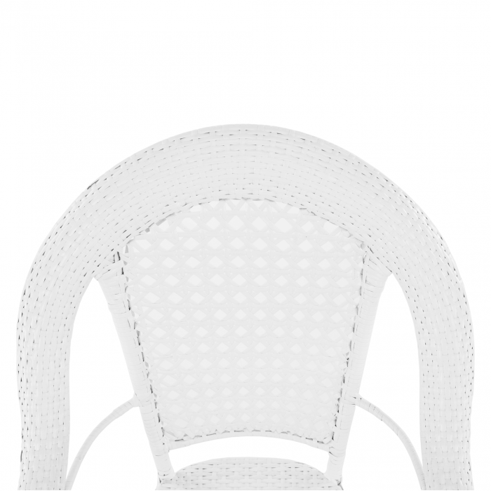 Set de grădină 1+4, alb, KOVEN [7]