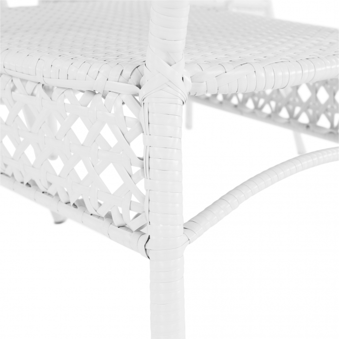 Set de grădină 1+4, alb, KOVEN [10]