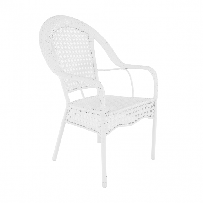 Set de grădină 1+4, alb, KOVEN [16]