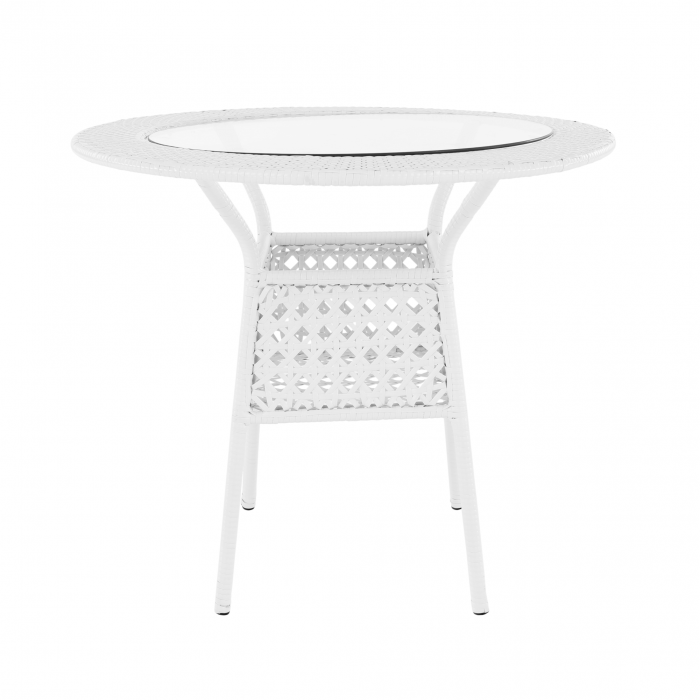 Set de grădină 1+4, alb, KOVEN [14]