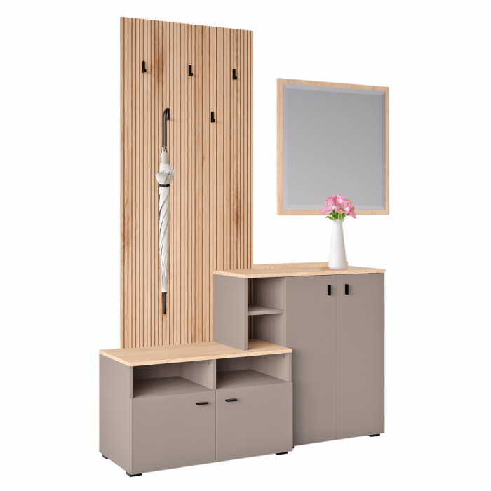 Set de hol, toffee/natural canella strata/cremona torro stejar, EBRAO [7]