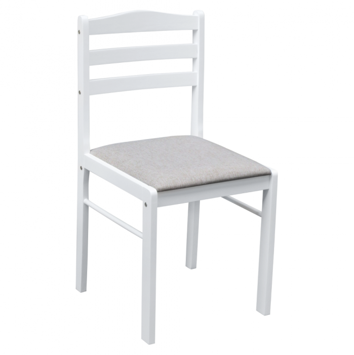 Set de sufragerie 1+4, alb/gri bej, SOMIN [6]