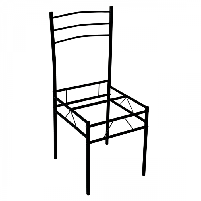 Set de sufragerie 1+4, stejar sonoma/negru, MAKO [3]