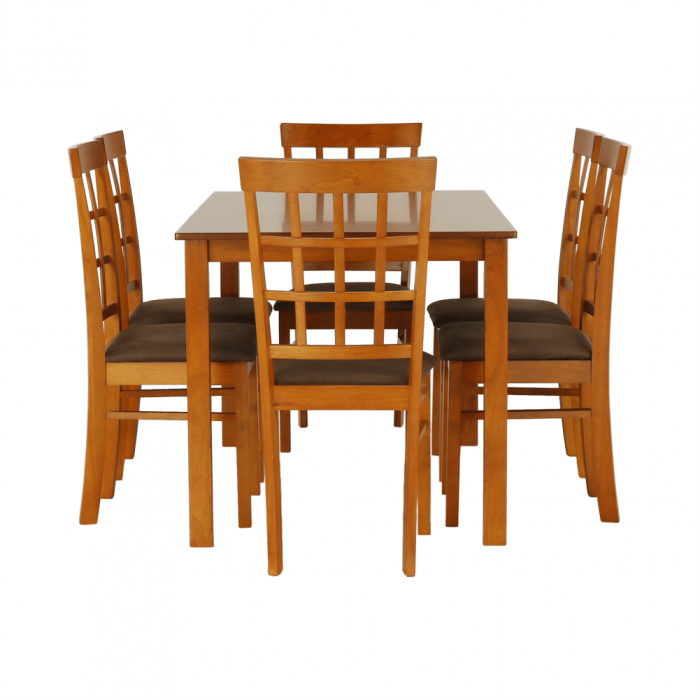 Set dining 1+6, cireş, GRID NEW [4]