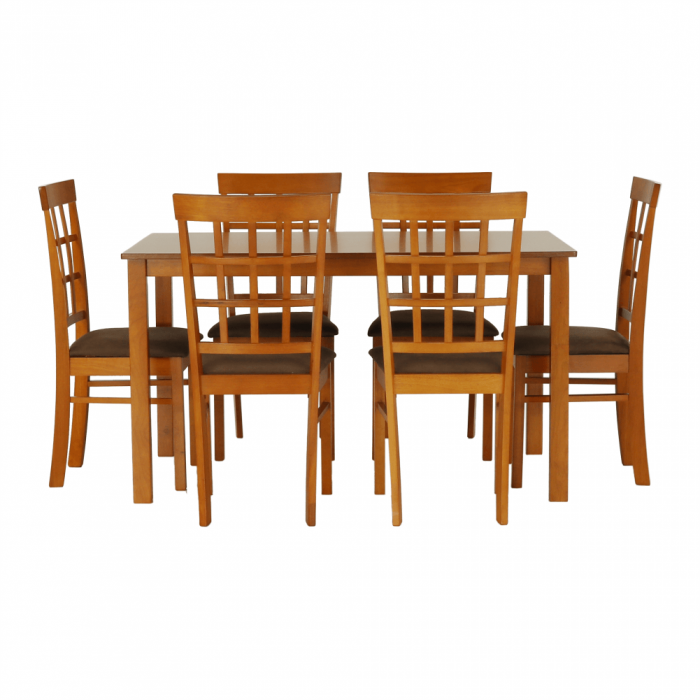 Set dining 1+6, cireş, GRID NEW [3]