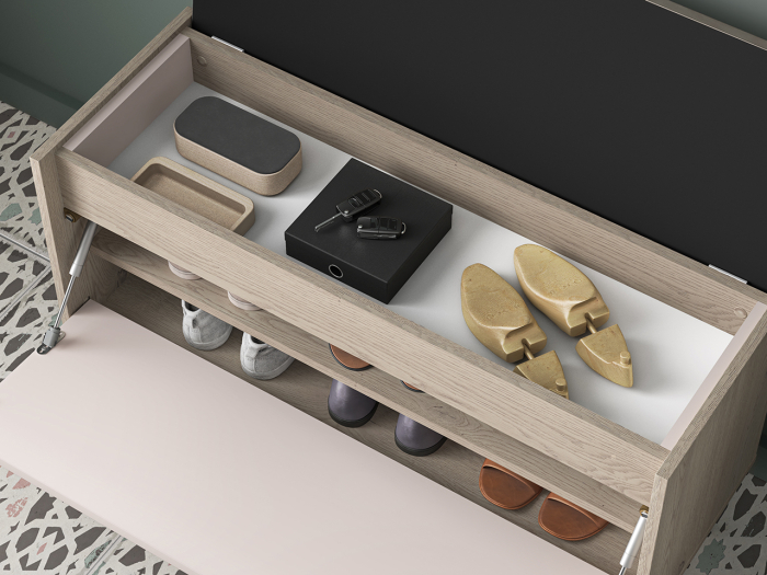 Mobilier Hol Casmir cu 8 Agățători și Pantofar | BORTIS [3]
