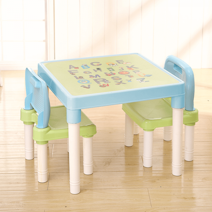 Set pentru copii 1 + 2, albastru / verde / alb, BALTO [3]