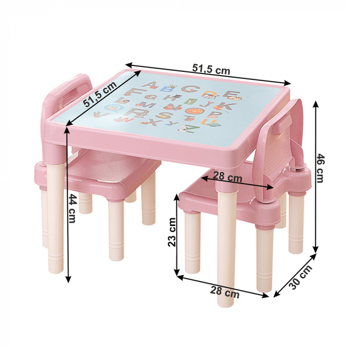 Set pentru copii 1 + 2, roz / coral, BALTO [2]