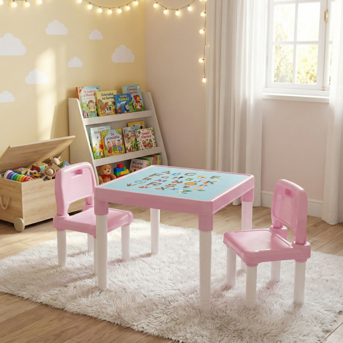 Set pentru copii 1 + 2, roz/coral, BALTO NEW [19]