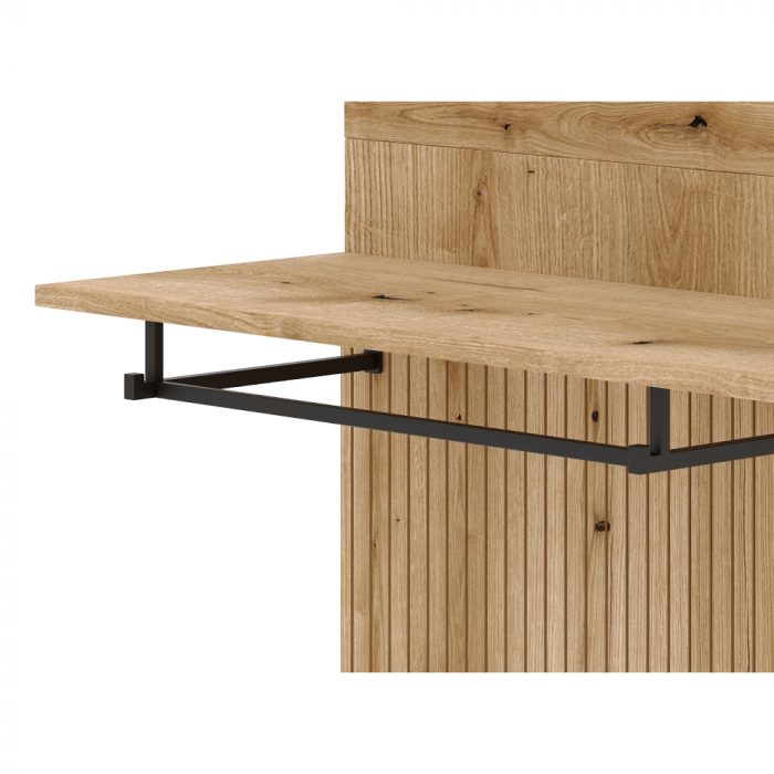 Set pentru hol, stejar evoke/alb, NODRI [8]