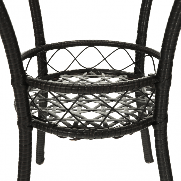 Set ratan de grădină 1+2, maro, LASAN [13]