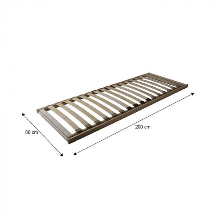 Suport pentru saltea pliabil, 80x200, BASIC FLEX FRONT [3]