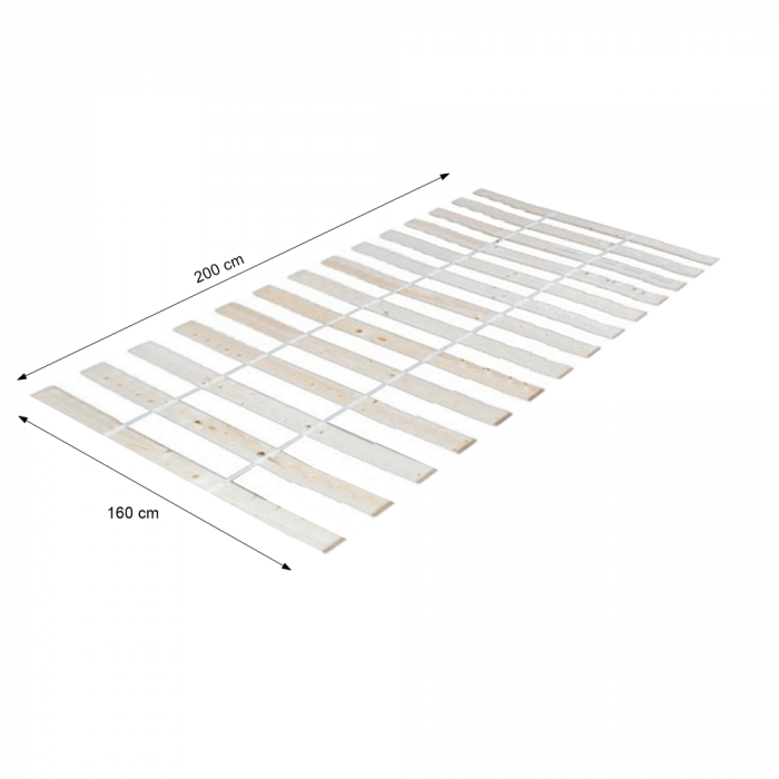 Suport pentru saltea rulat, 160x200 cm,  PLAZA [2]
